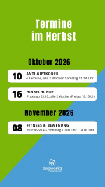 Termine im Herbst 2026